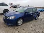 2019 Nissan Sentra S Синий vin: 3N1AB7AP0KY236713