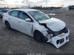 2019 Nissan Sentra S White vin: 3N1AB7AP0KY244259