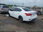 2019 Nissan Sentra S White vin: 3N1AB7AP0KY250448