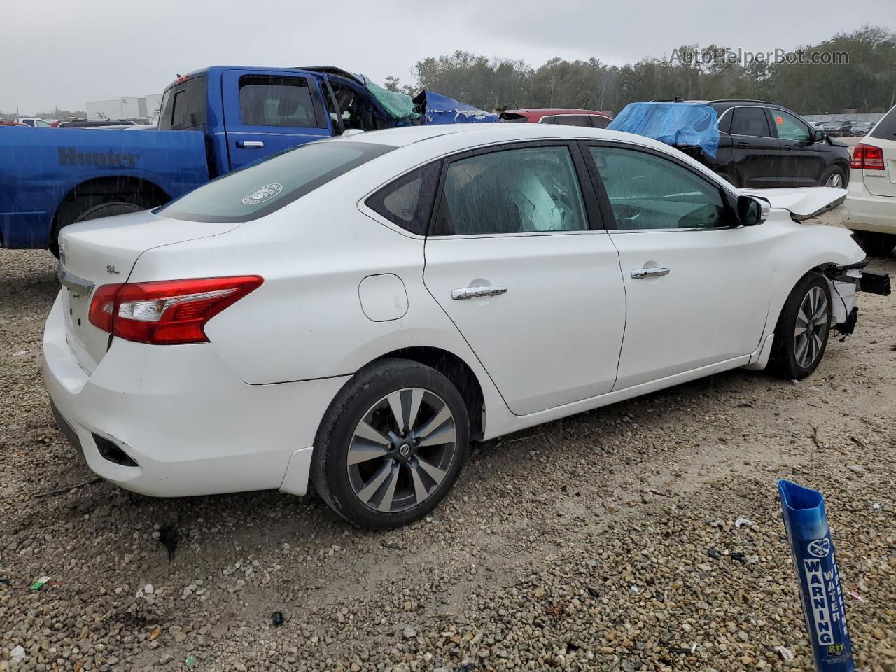 2019 Nissan Sentra S Black vin: 3N1AB7AP0KY265287