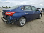 2019 Nissan Sentra S Синий vin: 3N1AB7AP0KY276869