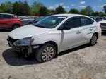 2019 Nissan Sentra S White vin: 3N1AB7AP0KY284812