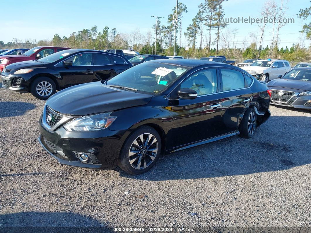 2019 Nissan Sentra Sr Black vin: 3N1AB7AP0KY298323