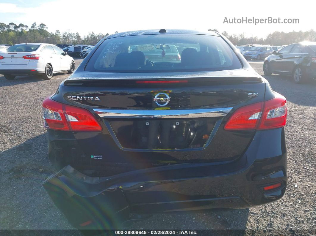 2019 Nissan Sentra Sr Black vin: 3N1AB7AP0KY298323