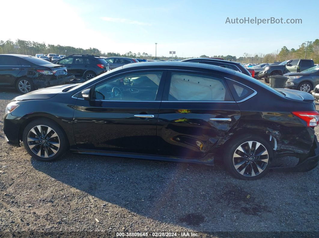 2019 Nissan Sentra Sr Black vin: 3N1AB7AP0KY298323