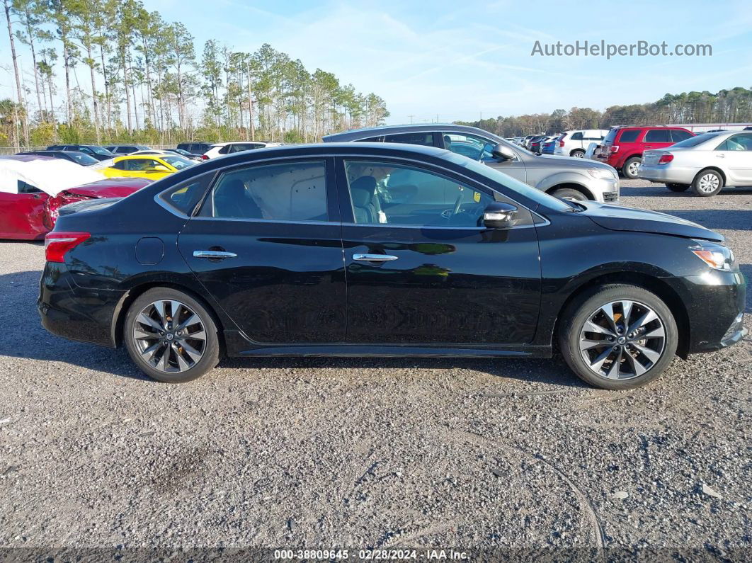 2019 Nissan Sentra Sr Black vin: 3N1AB7AP0KY298323