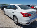 2019 Nissan Sentra Sv White vin: 3N1AB7AP0KY309269