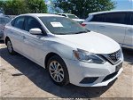 2019 Nissan Sentra Sv White vin: 3N1AB7AP0KY309269