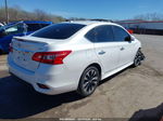 2019 Nissan Sentra Sr Белый vin: 3N1AB7AP0KY316187