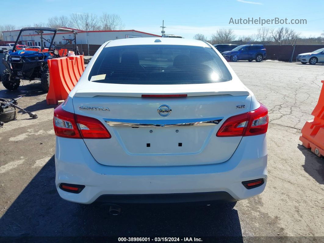 2019 Nissan Sentra Sr White vin: 3N1AB7AP0KY316187