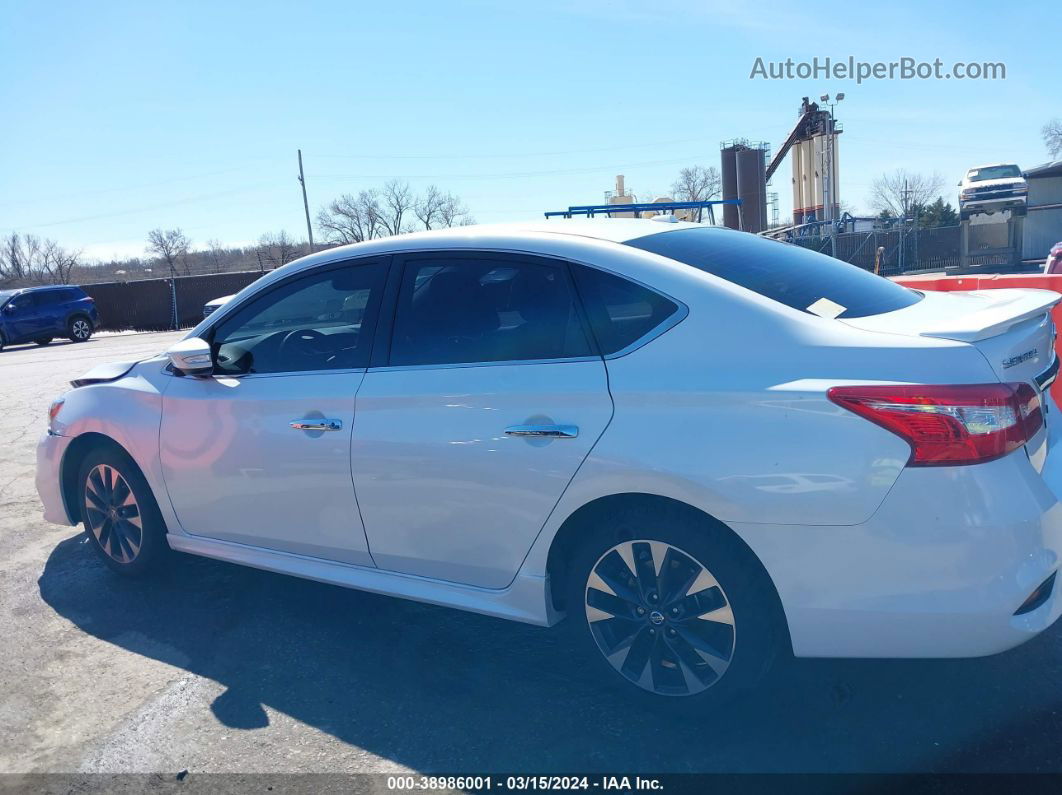 2019 Nissan Sentra Sr White vin: 3N1AB7AP0KY316187