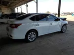 2019 Nissan Sentra S White vin: 3N1AB7AP0KY320319