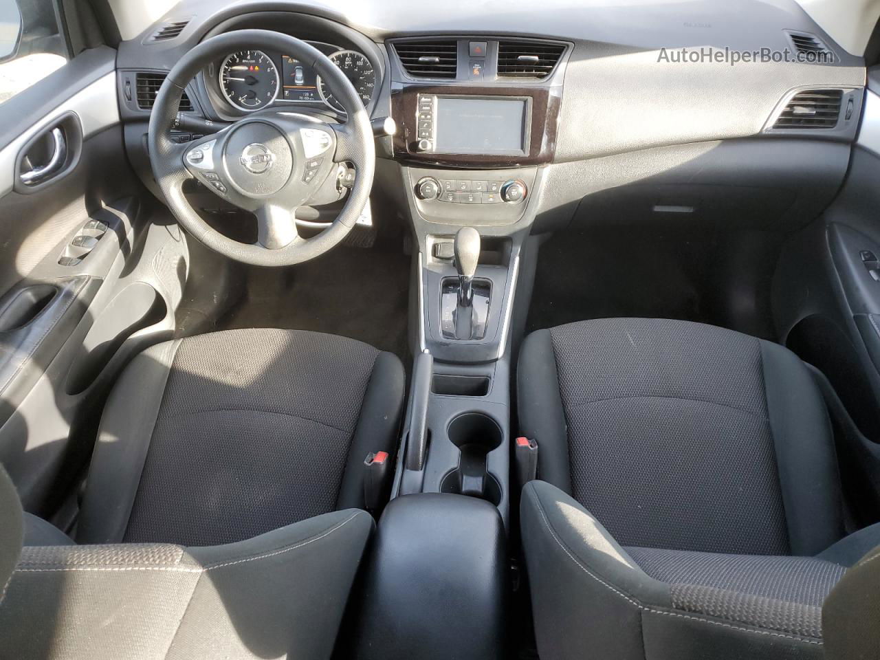 2019 Nissan Sentra S Серый vin: 3N1AB7AP0KY339758