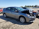 2019 Nissan Sentra S Gray vin: 3N1AB7AP0KY397966