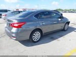 2019 Nissan Sentra S Gray vin: 3N1AB7AP0KY406827