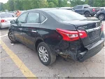 2019 Nissan Sentra Sv Black vin: 3N1AB7AP0KY422798