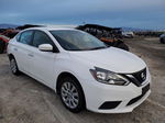 2019 Nissan Sentra S White vin: 3N1AB7AP0KY442906