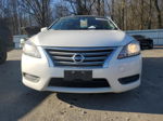 2014 Nissan Sentra S White vin: 3N1AB7AP1EL627404