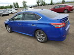 2014 Nissan Sentra S Blue vin: 3N1AB7AP1EL643828