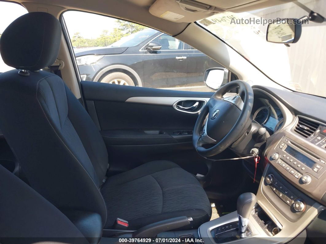 2014 Nissan Sentra Sv White vin: 3N1AB7AP1EL656384