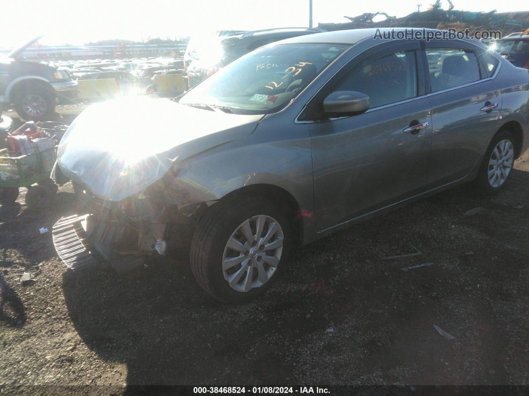 2014 Nissan Sentra S/sv/sr/sl Light Blue vin: 3N1AB7AP1EL668941