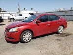 2014 Nissan Sentra S Maroon vin: 3N1AB7AP1EL680152