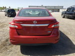 2014 Nissan Sentra S Maroon vin: 3N1AB7AP1EL680152