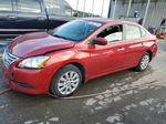 2014 Nissan Sentra S Красный vin: 3N1AB7AP1EL689949