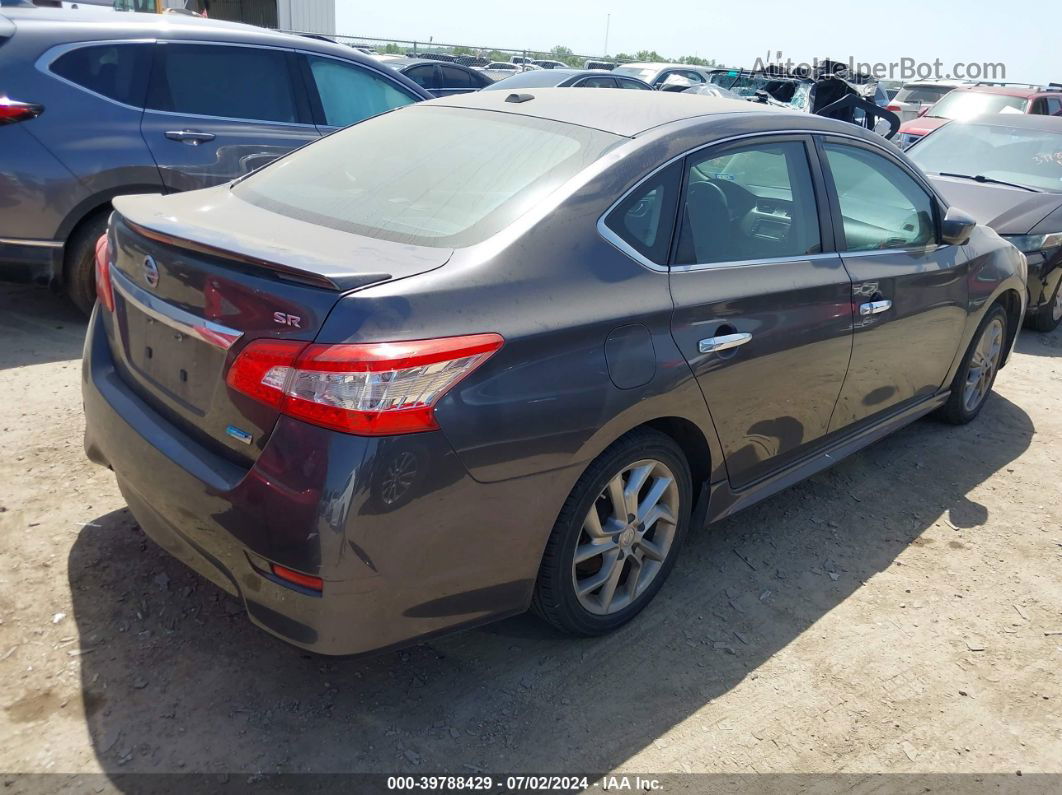 2014 Nissan Sentra Sr Gray vin: 3N1AB7AP1EY237003