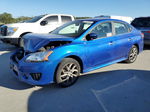 2014 Nissan Sentra S Blue vin: 3N1AB7AP1EY264881