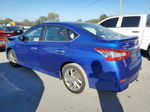 2014 Nissan Sentra S Blue vin: 3N1AB7AP1EY264881