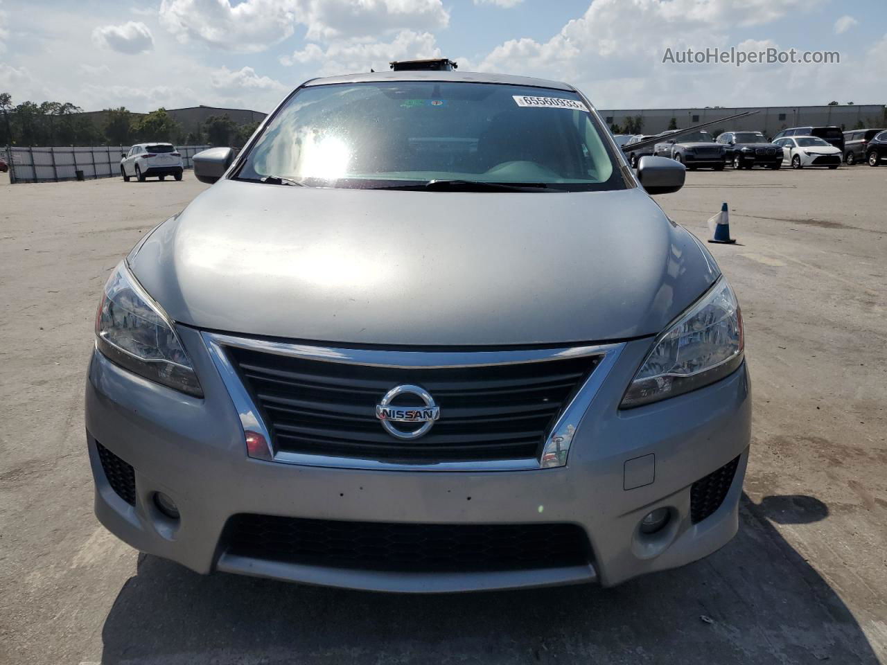 2014 Nissan Sentra S Gray vin: 3N1AB7AP1EY280577