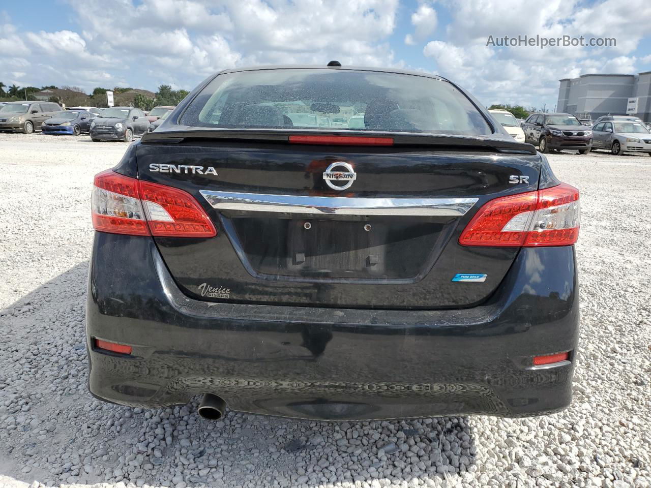 2014 Nissan Sentra S Черный vin: 3N1AB7AP1EY312377