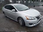 2014 Nissan Sentra Sr Silver vin: 3N1AB7AP1EY327980