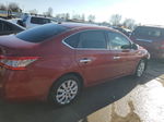 2015 Nissan Sentra S Красный vin: 3N1AB7AP1FL657942