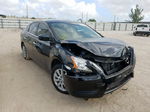 2015 Nissan Sentra S Black vin: 3N1AB7AP1FL677849