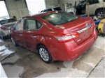 2015 Nissan Sentra S Red vin: 3N1AB7AP1FL683490