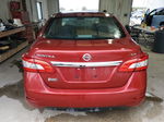 2015 Nissan Sentra S Red vin: 3N1AB7AP1FL683490