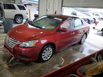 2015 Nissan Sentra S Red vin: 3N1AB7AP1FL683490