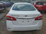 2015 Nissan Sentra S White vin: 3N1AB7AP1FL685210