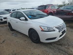 2015 Nissan Sentra S White vin: 3N1AB7AP1FL685210