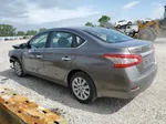 2015 Nissan Sentra S Серый vin: 3N1AB7AP1FL685871