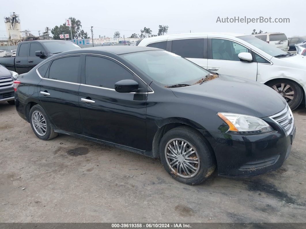 2015 Nissan Sentra Fe+ S/s/sl/sr/sv Black vin: 3N1AB7AP1FY231395