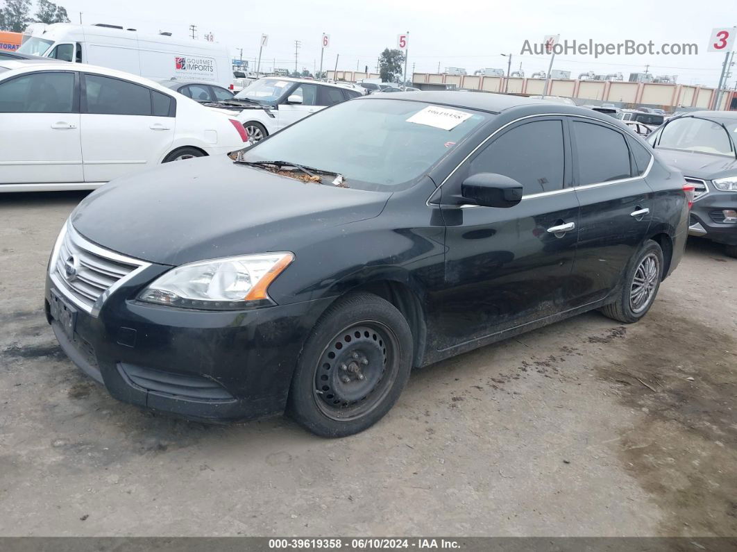 2015 Nissan Sentra Fe+ S/s/sl/sr/sv Черный vin: 3N1AB7AP1FY231395