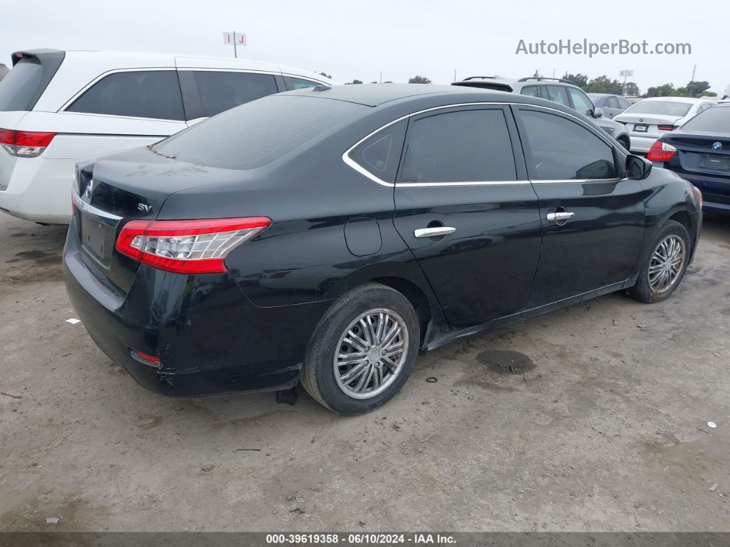 2015 Nissan Sentra Fe+ S/s/sl/sr/sv Черный vin: 3N1AB7AP1FY231395