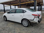 2015 Nissan Sentra S White vin: 3N1AB7AP1FY312512