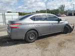 2015 Nissan Sentra S Gray vin: 3N1AB7AP1FY348054