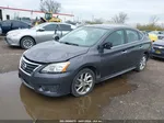 2015 Nissan Sentra Sr Синий vin: 3N1AB7AP1FY364738