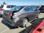 2015 Nissan Sentra S Серый vin: 3N1AB7AP1FY378798