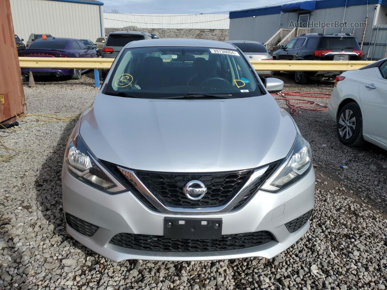 2016 Nissan Sentra S Silver vin: 3N1AB7AP1GL641063